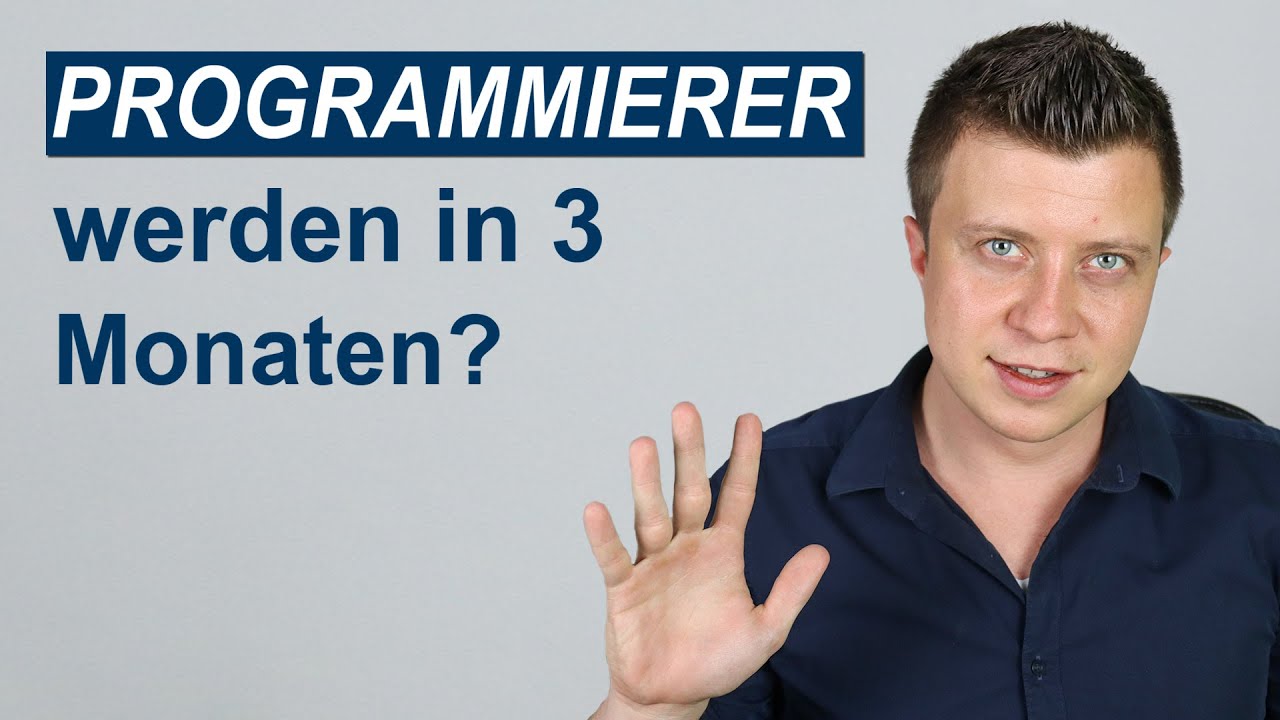 Programmierer werden in 3 Monaten: So geht es
