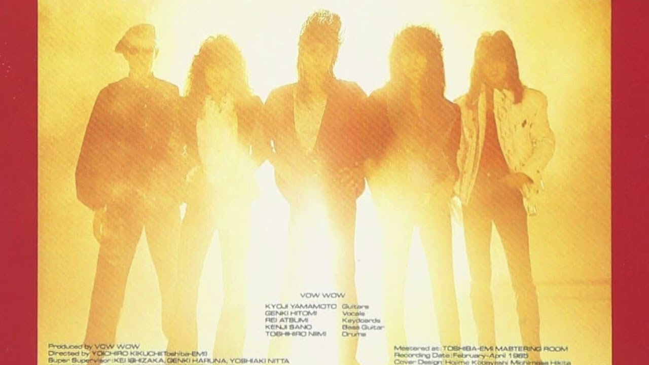 VOW WOW LIVE 1985 - Sony Big Special