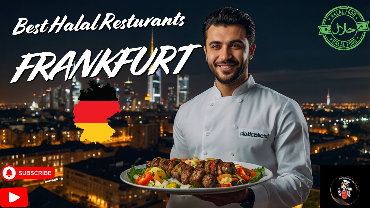Best Halal Food Restaurants--Frankfurt || Germany || 4k