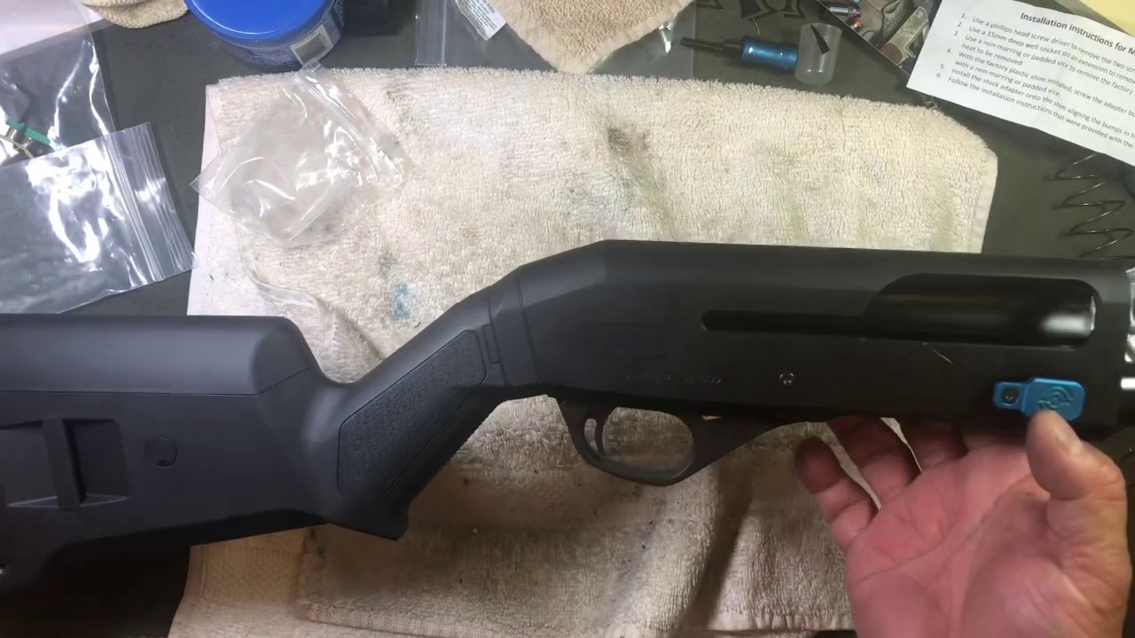 Сделай сам: установка приклада Magpul Mossberg SGA на Stoeger M3k/M3000 с помощью адаптера MOA Pr...