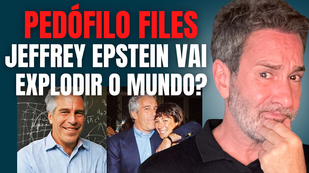ARQUIVOS DE JEFFREY EPSTEIN VÃO EXPLODIR O MUNDO? E SEUS PARCEIROS DE CRIME? SÓ GHISLANE PRESA?