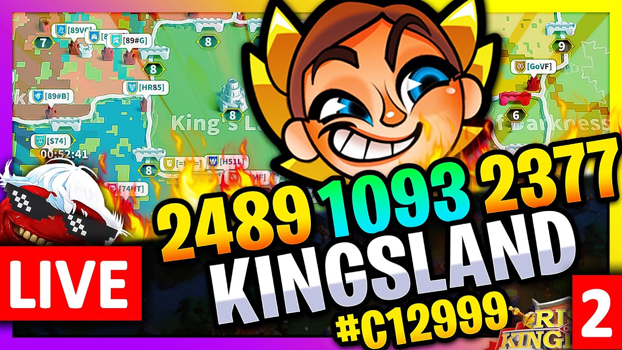 KINGSLAND: 2489 vs 1093 & 2377 vs Water 🔥 LIVE! 🔴 #C12999 (2)