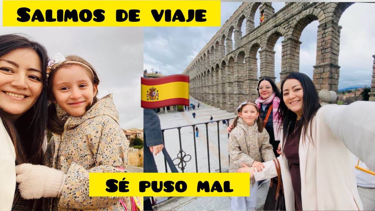 FUERA DE LA CIUDAD 🇪🇸 VIAJO CON MI HIJA 