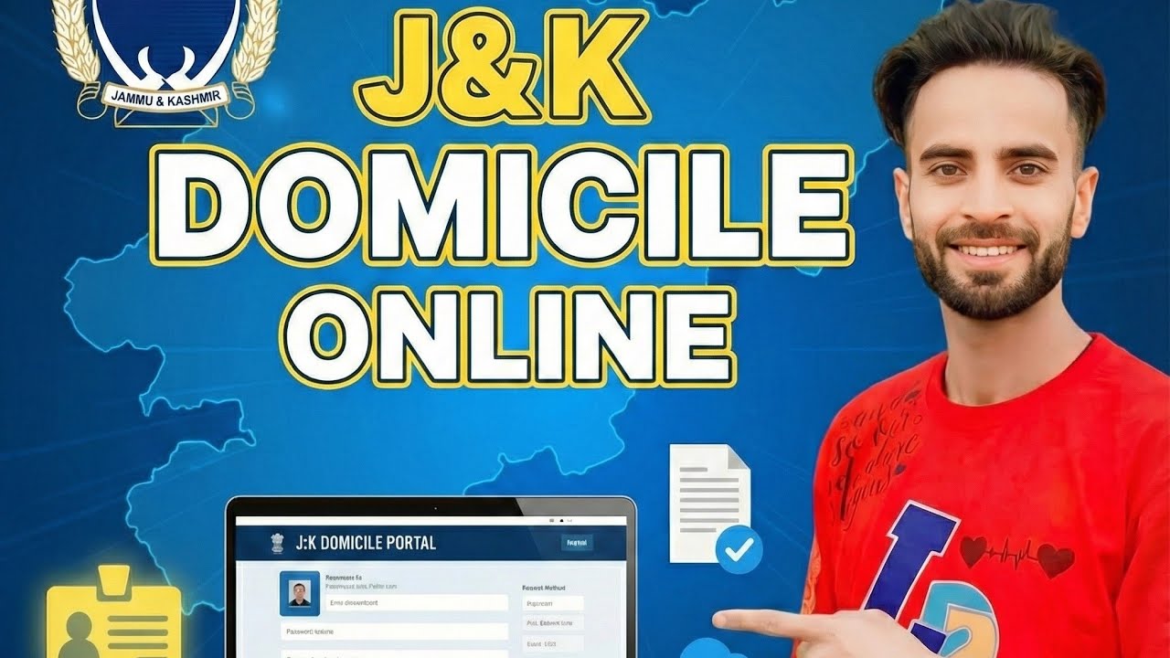 J&K Domicile Certificate Online Apply 2025 | Full Step-by-Step Guide 2025