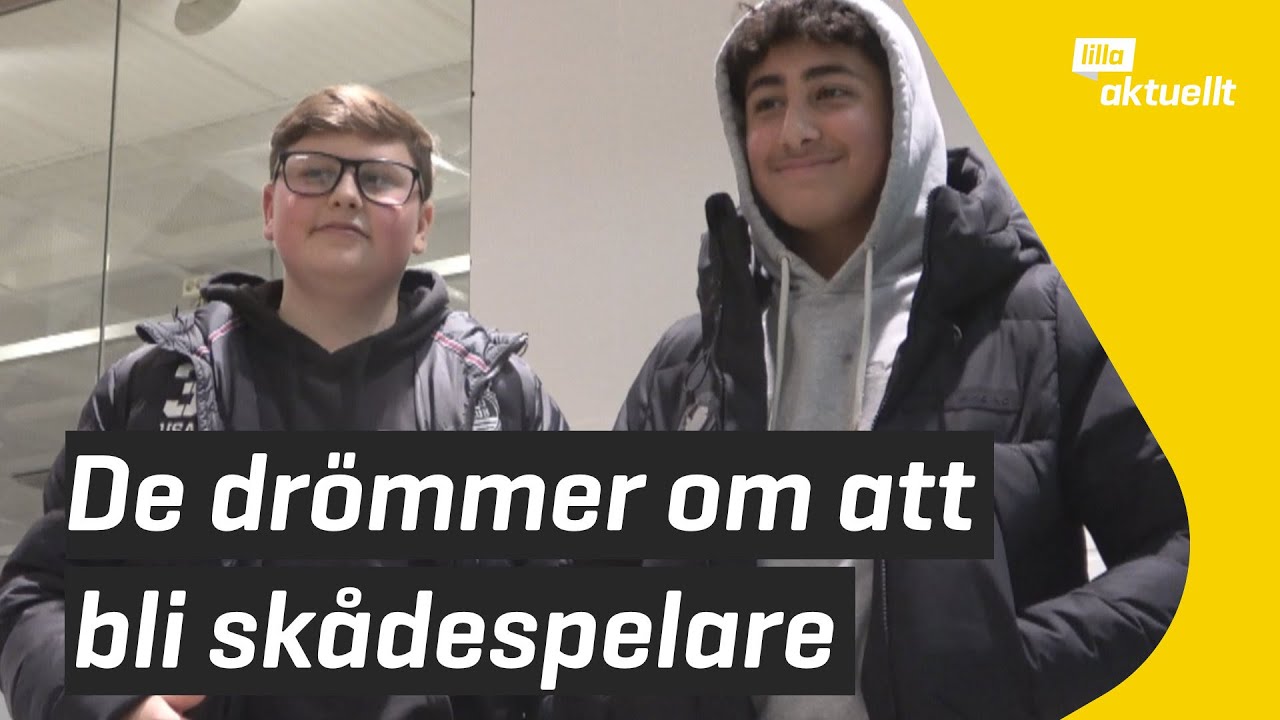 De vill bli skådespelare | Lilla Aktuellt