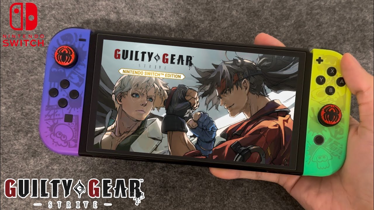 Guilty Gear Strive on Nintendo Switch Gameplay | Switch Oled Gameplay