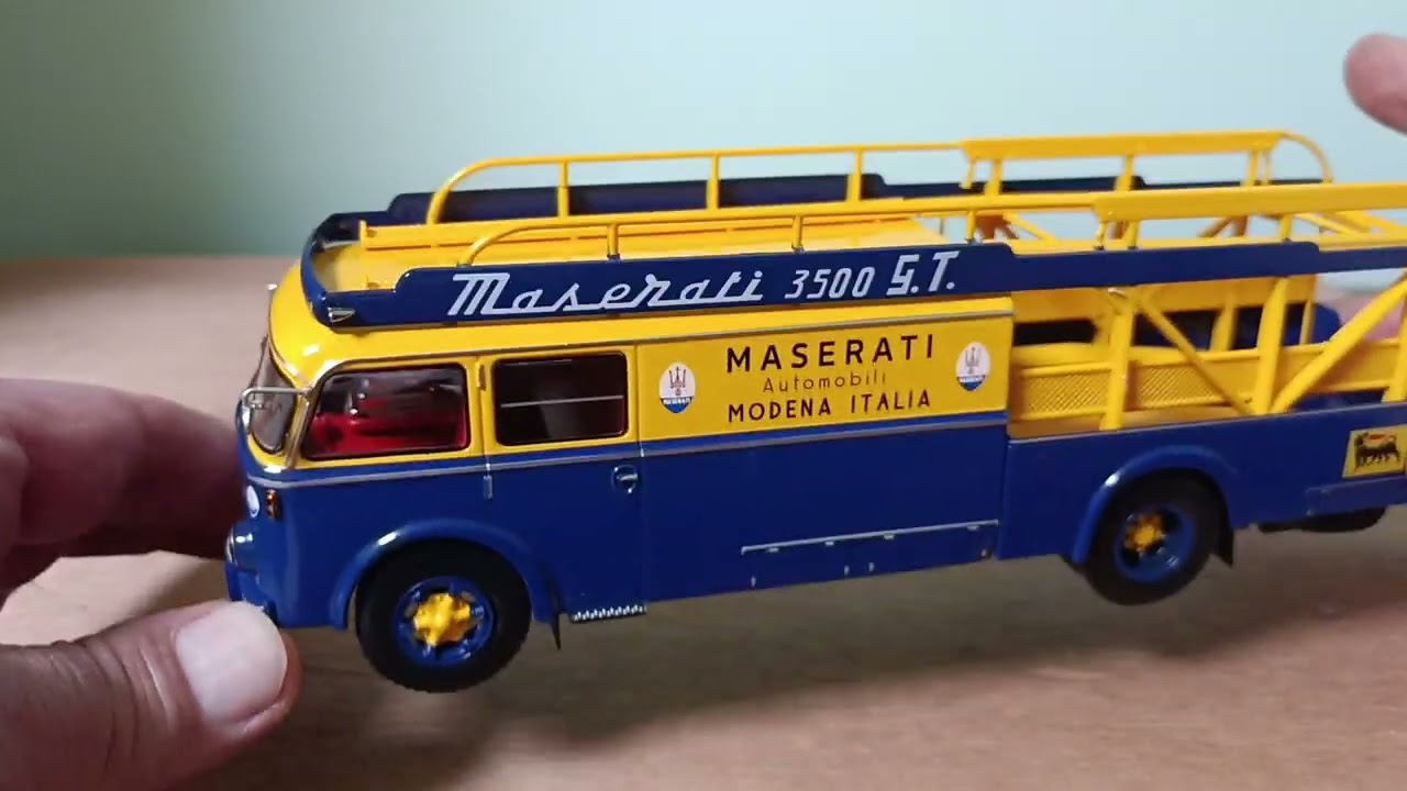 FIAT 642. RN. 2.  BARTOLETTI. 1957. Год.  // 1/43. //. (. F - 1. MASERATI. ). Обзор.