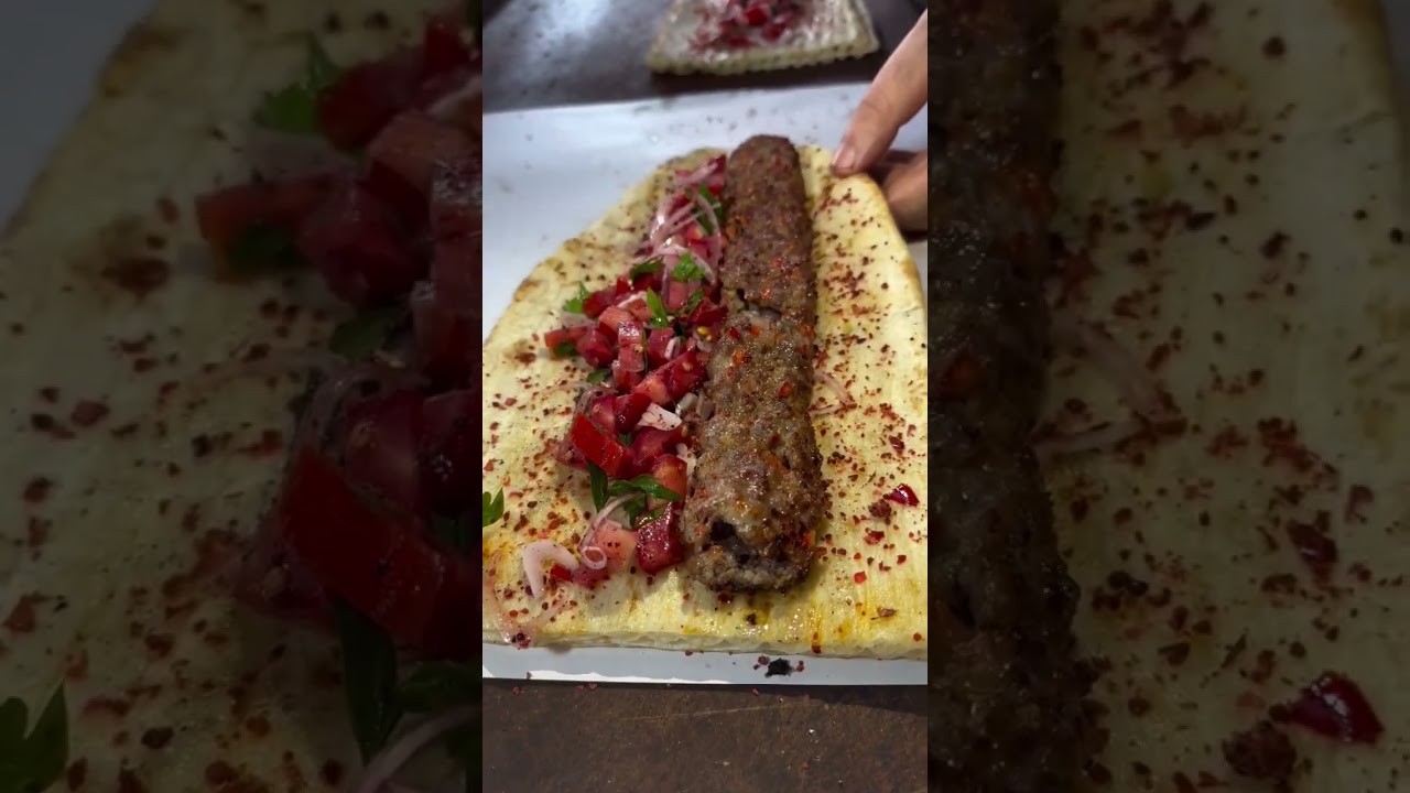 Chicken Seekh kabab Roll🥖 #shortvideo #chicken #seekhkabab