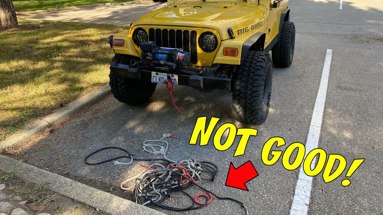 Install And Care For Your Synthetic Winch Rope The RIGHT Way!