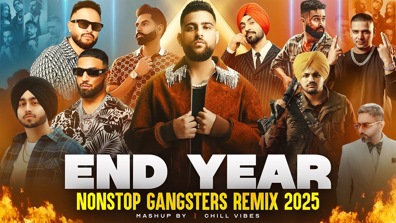 #2025 End Year Mashup - Nonstop Punjabi Gangsters Remix | Best Punjabi HIts Of 2025 |Nonstop Jukebox