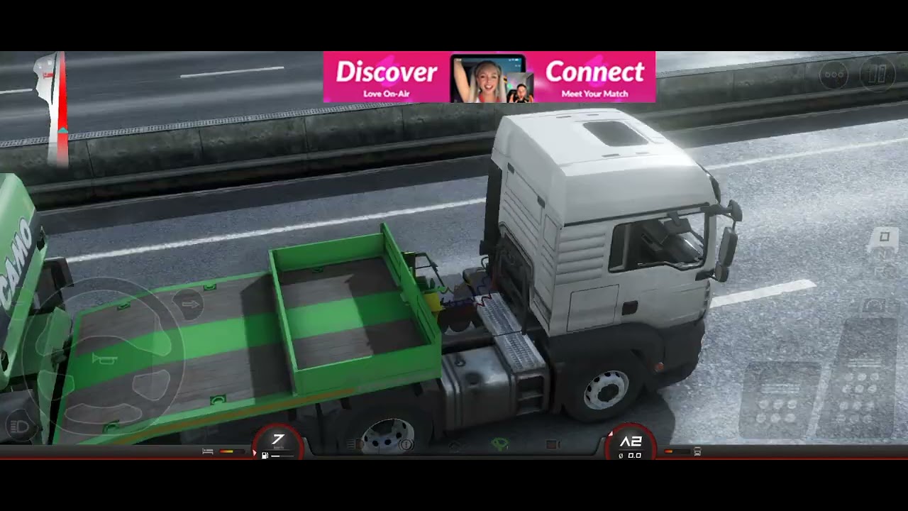 Truckers of Europe 3 🚛🚛simulator 3Dgame Cargo Excavator weight 27t destination Stuttgart  to Quarry 