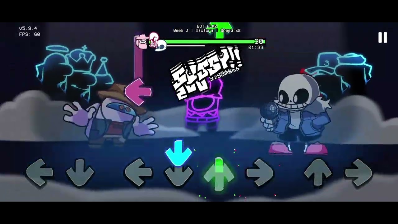 saya melawan cuphead lalu menag victory 😀