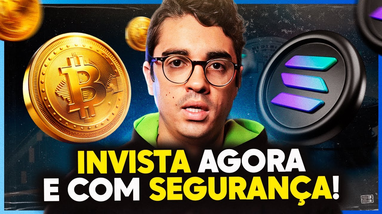BITCOIN ou SOLANA? Onde INVESTIR AGORA com seguran&ccedil;a! (PARTE 1)