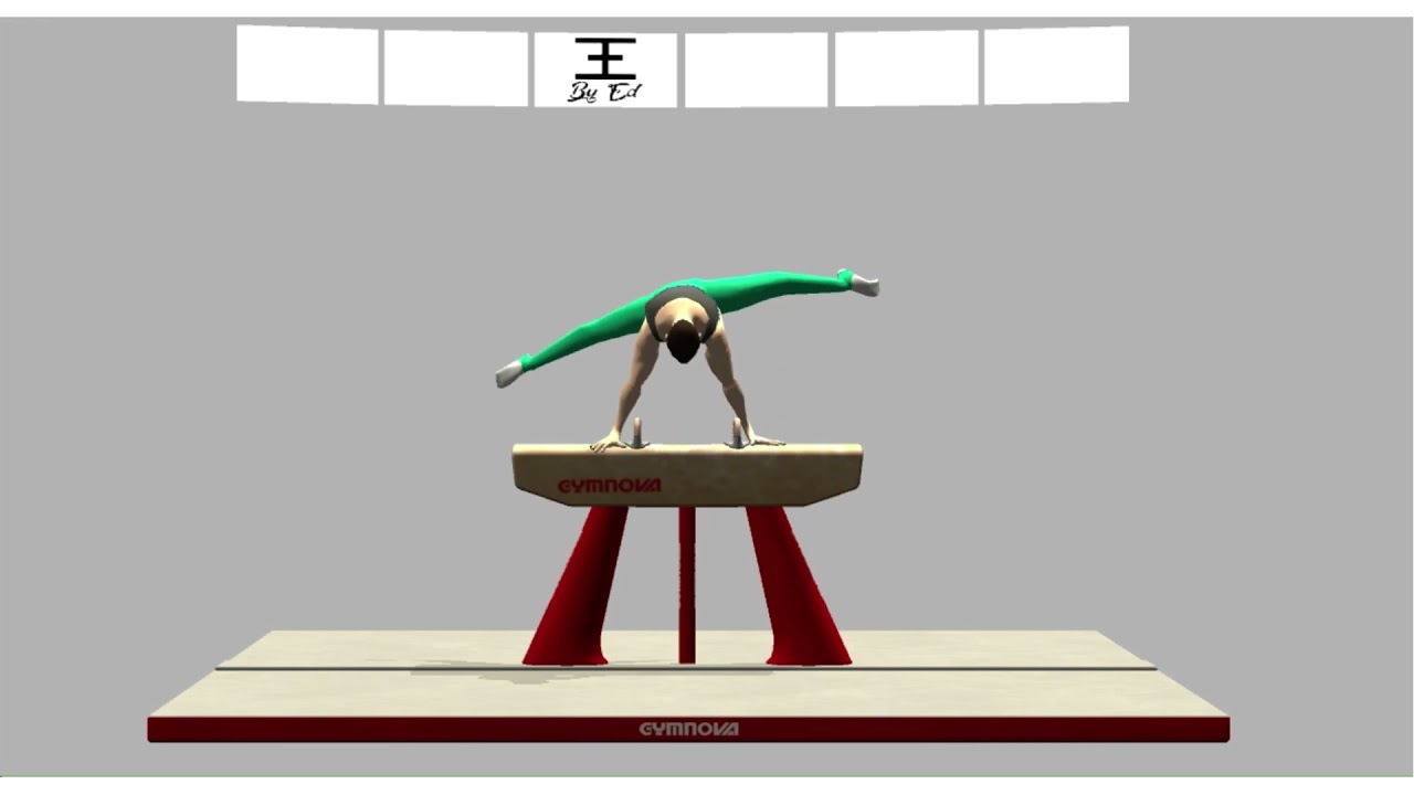 Hardest Pommel Horse Routine- 2021