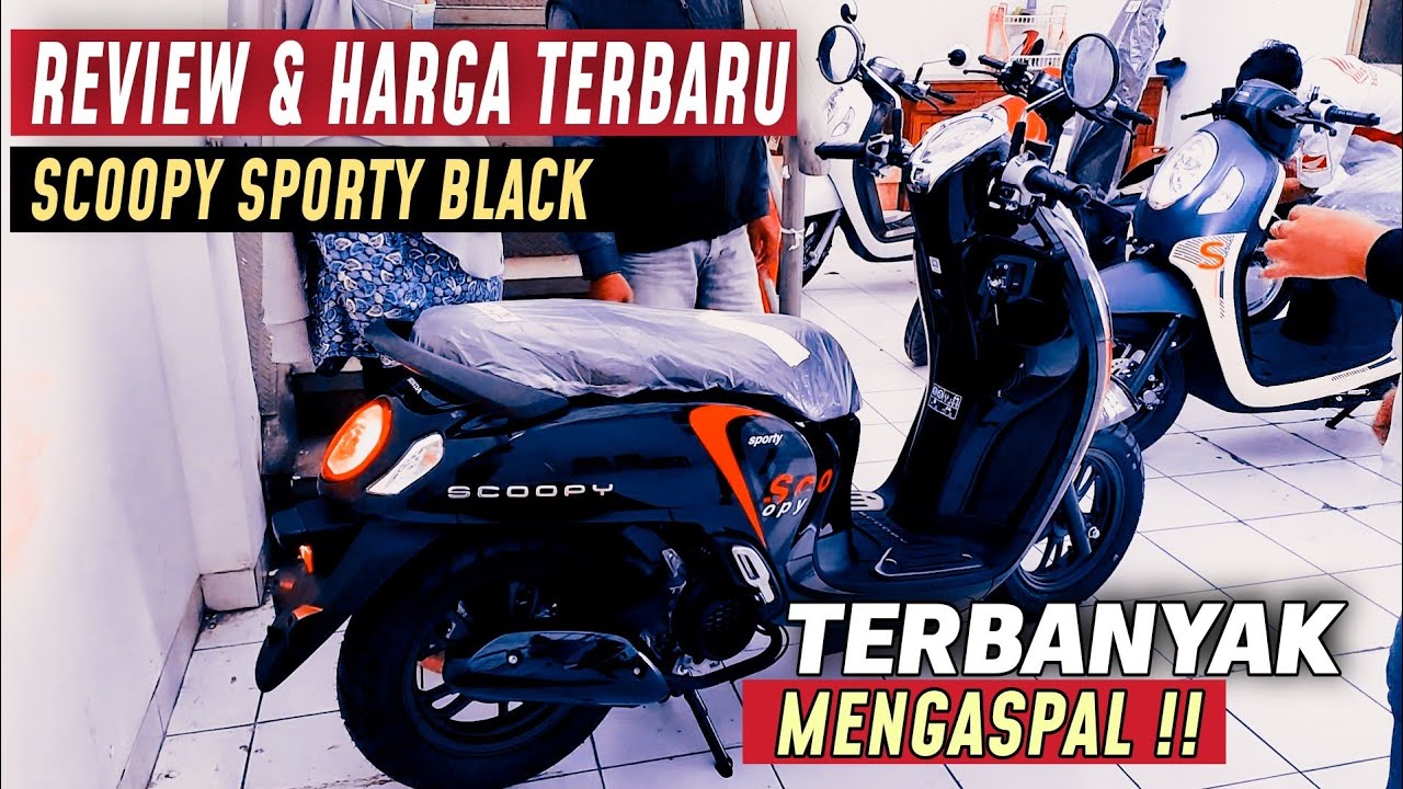 SCOOPY SPORTY 2022 REVIEW DAN HARGA TERKINI