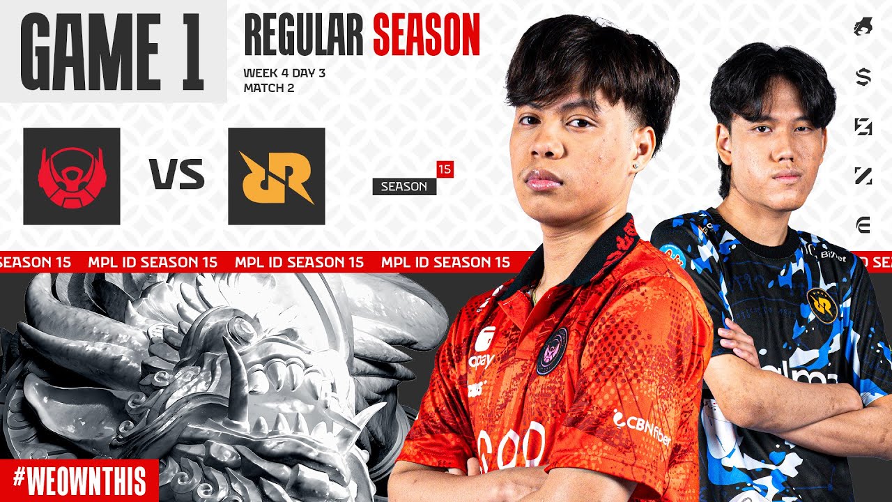 BIGETRON ESPORTS vs RRQ HOSHI | Regular Season Week 4 Day 3 | Game 1 | #MPLIDS15
