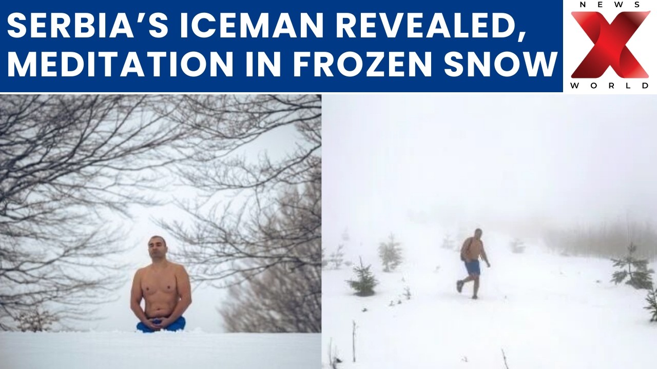 Serbian Iceman Finds Peace In Extreme Cold | NewsX World