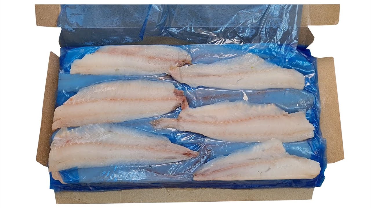Филе минтая интерливд, Alaska pollock filet, Theragra chalcogramma. (Морепродукты, рыбопродукция)