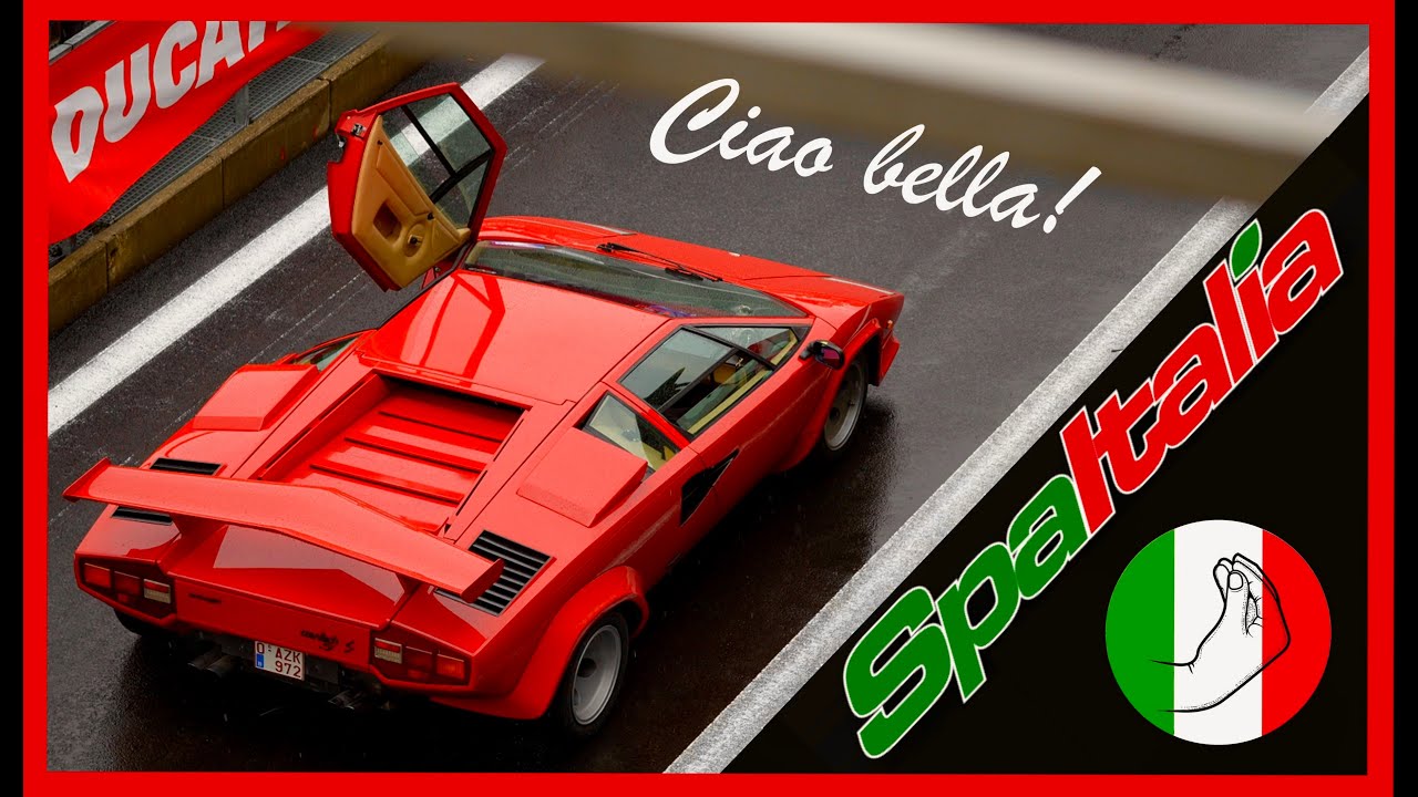 Mamma Mia!! Flatout V12, drifts and che belle macchine - Spa Italia 2024 with @droneshotsbyole