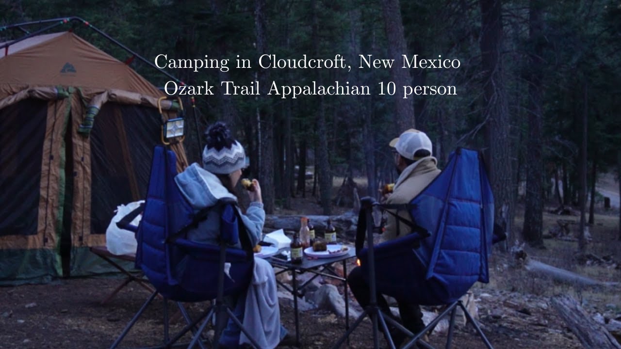 Camping in Cloudcroft, New Mexico / Ozark Trail Appalachian 10 person