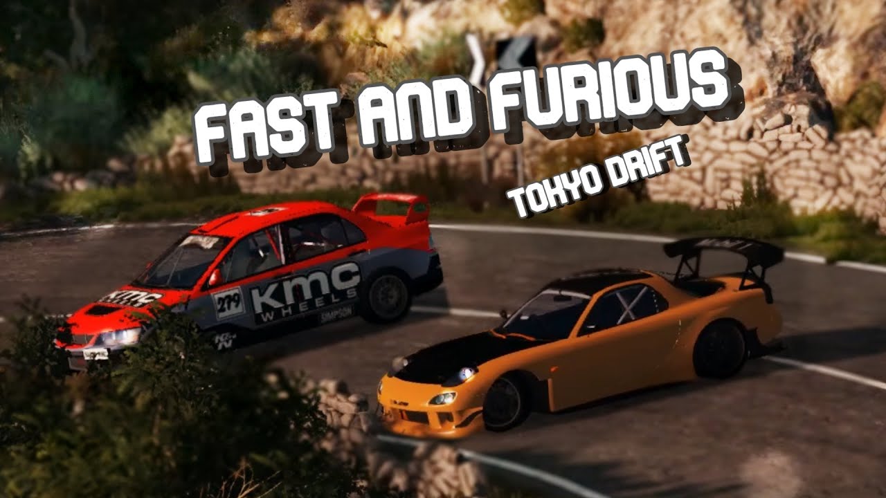 Fast and Furious Tokyo Drift - Teriyaki Boyz (BEAMNG DRIVE Remake)