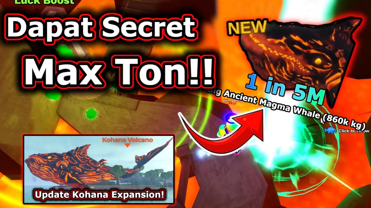 aku langsung dapat secret MAX TON  lagi di update kohana expansion