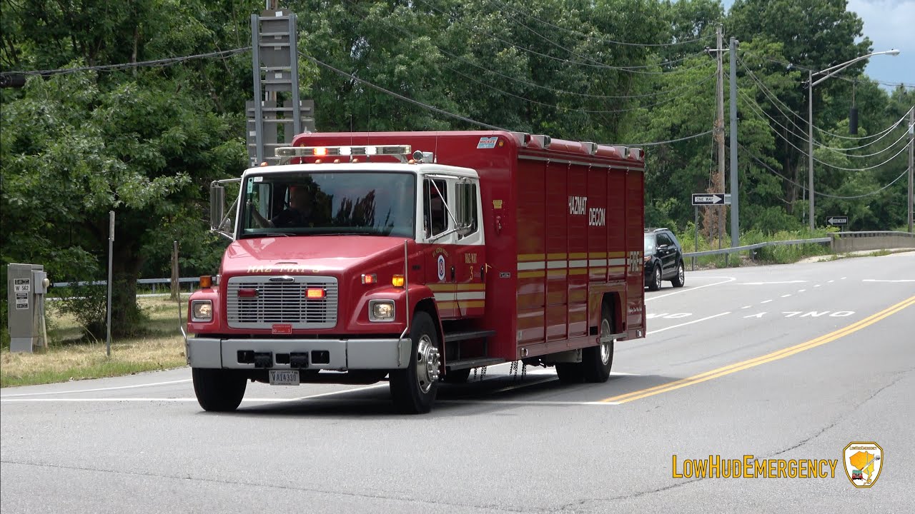 **RARE** Montrose V.A. FD HazMat 3 & Westchester County DES HazMat 1 Responding