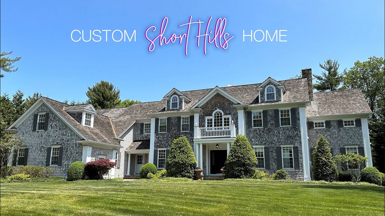 INSIDE a $3.6M Short Hills NJ Luxury CUSTOM Home | Short Hills Real Estate | NYC Suburbs