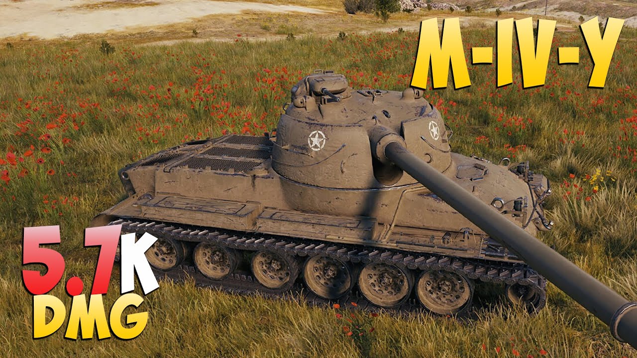 M-IV-Y - 3 Kills 5.7K DMG - Тревожный! - Мир Танков