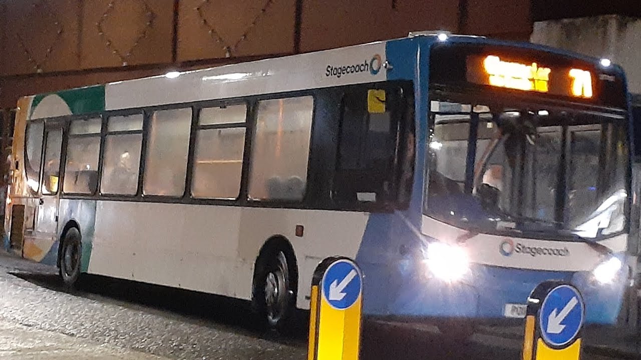 *INSANE RAPID DRIVER IN THE WET* Route 71 - Stagecoach West (Gloucester) 27701