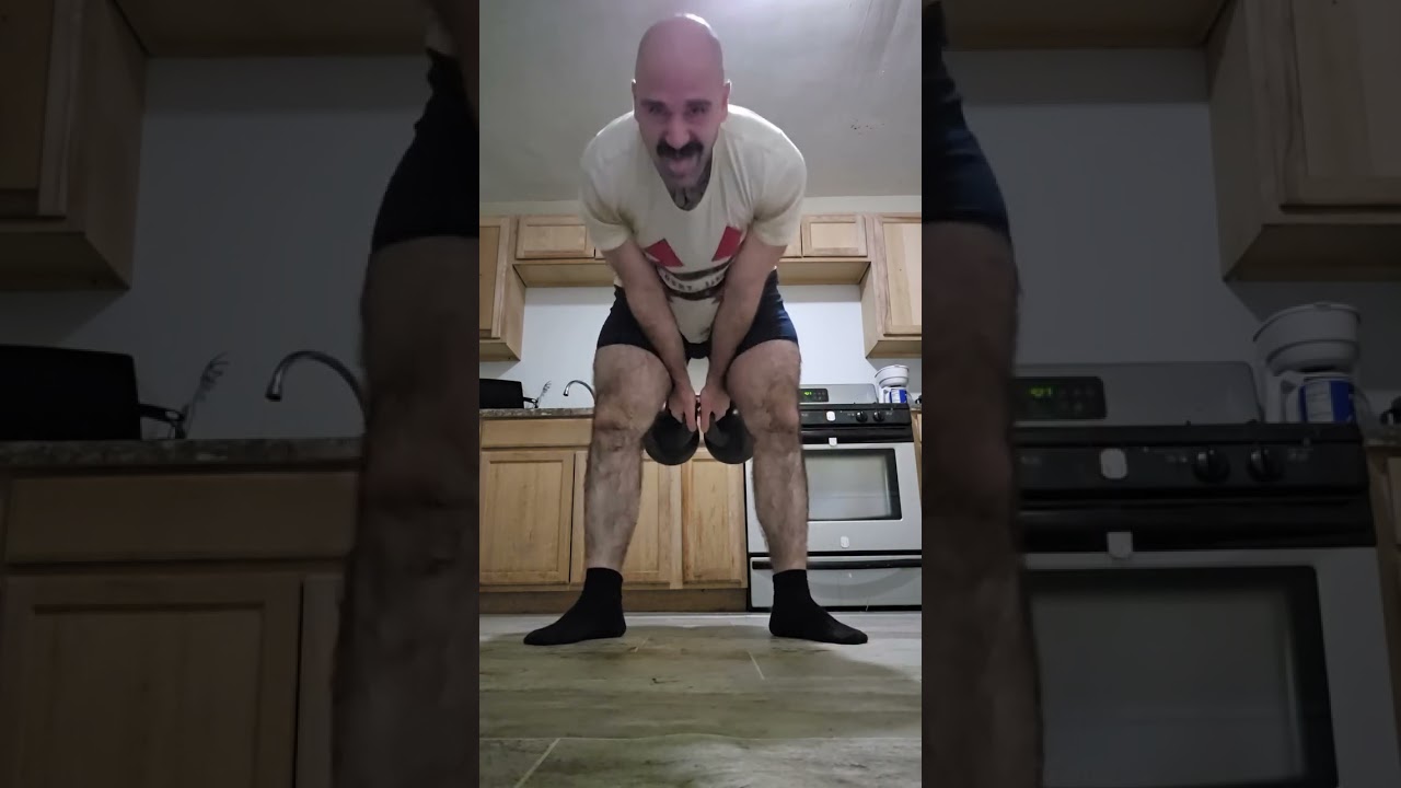 Longcycle training, 2x 20kg, 210 reps