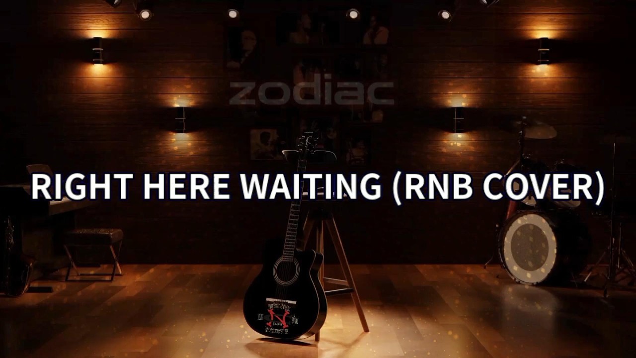 RIGHT HERE WAITING (RNB COVER)-Karaoke