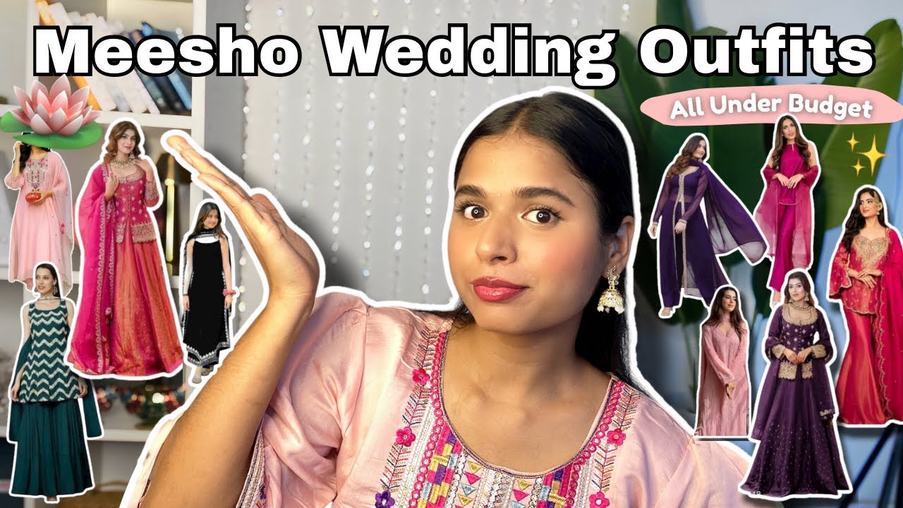 Huge Meesho Haul | Heavy Suits for Wedding 🪷🛺✨  #meesho #meeshohaul #outfits #ethnic #ethnicwear