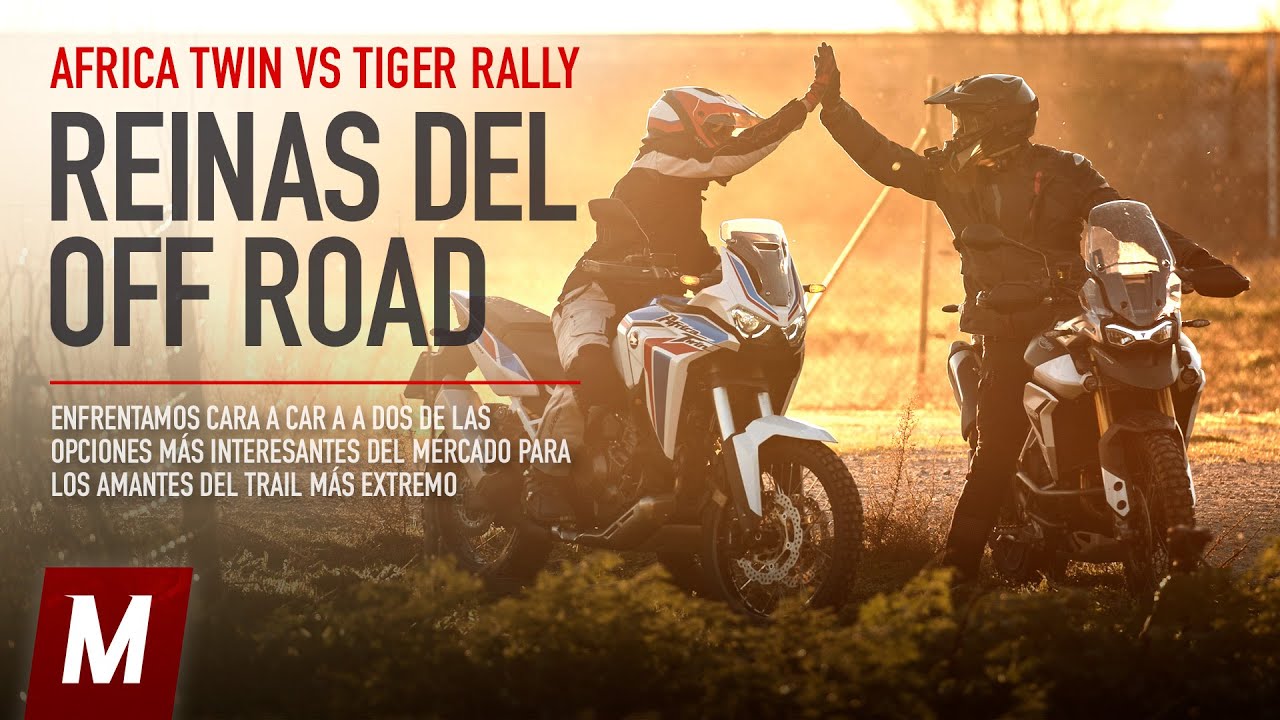 Honda CRF1100L Africa Twin vs Triumph Tiger 900 Rally Pro | Comparativa Off Road, prueba y opinión
