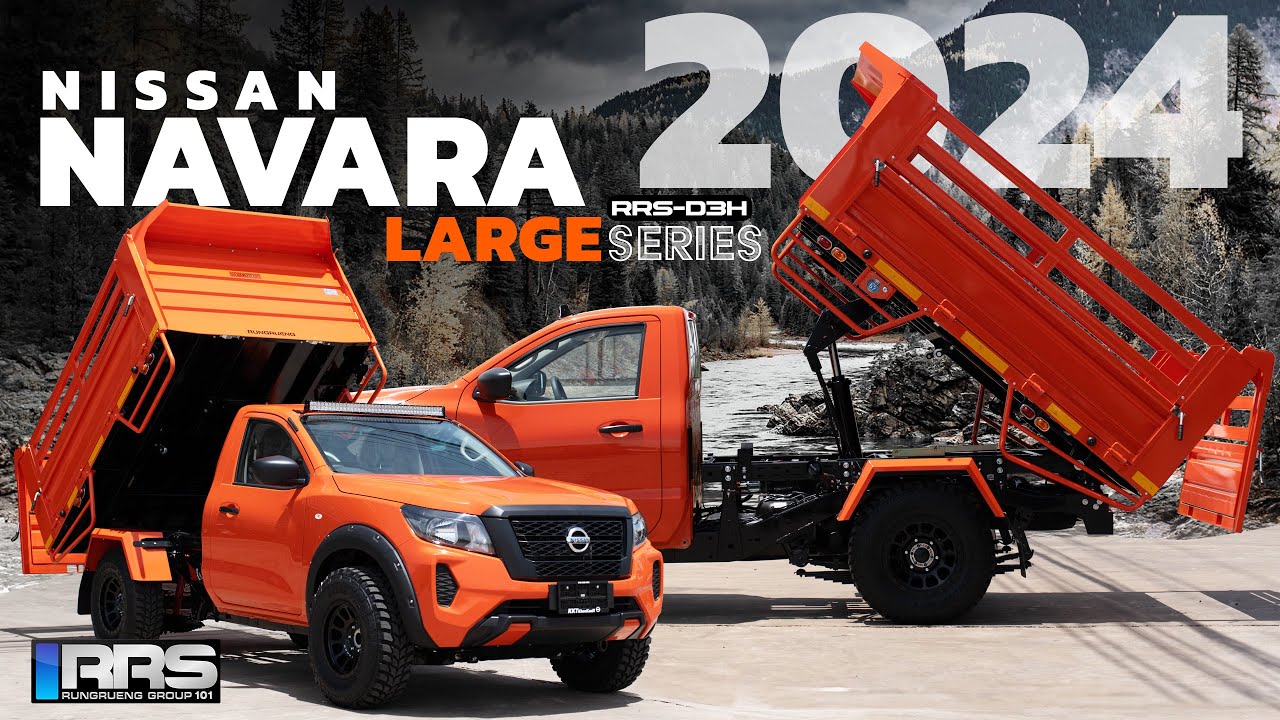 RRS-Dump Review l Nissan Navara 4x2 เสริมกล้าม ติดดั้มพ์ เซ็ทช่วงล่าง ยัดล้อ 16 ยาง M/T โคตรหล่อ