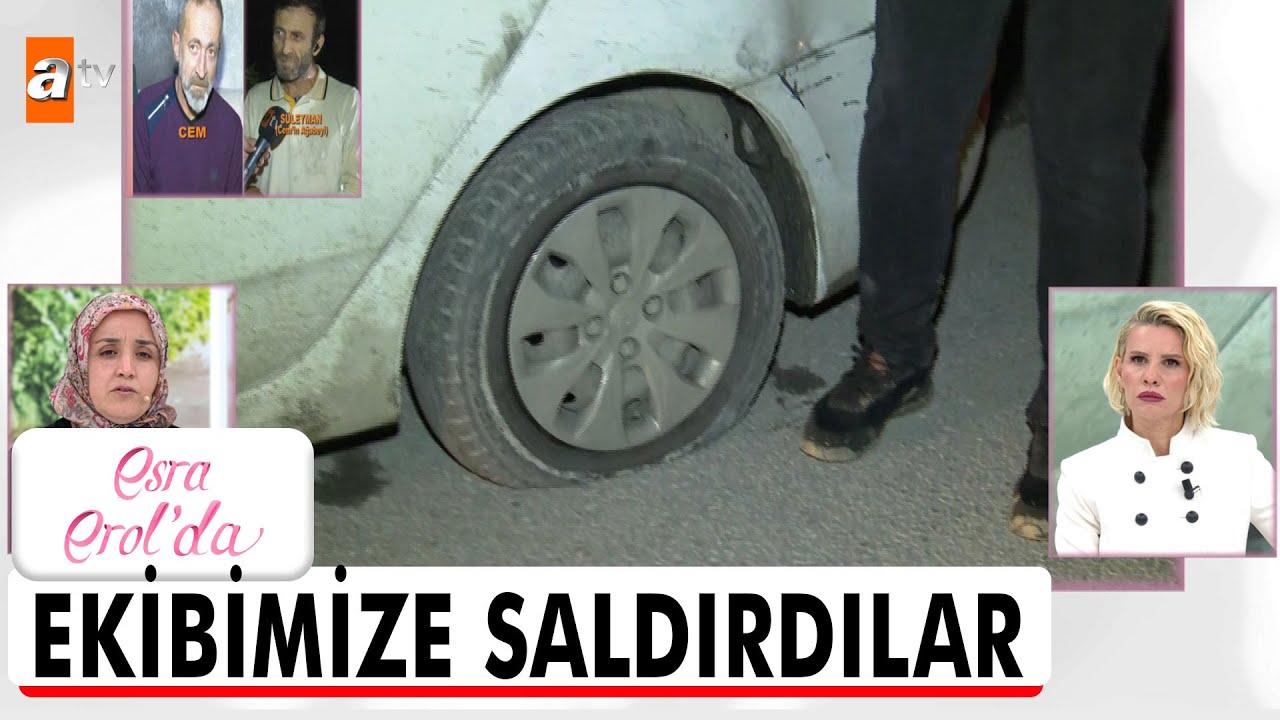 Cem, Süleyman ve arkadaşları ekibimize saldırdı! - Esra Erol'da 12 Aralık 2024