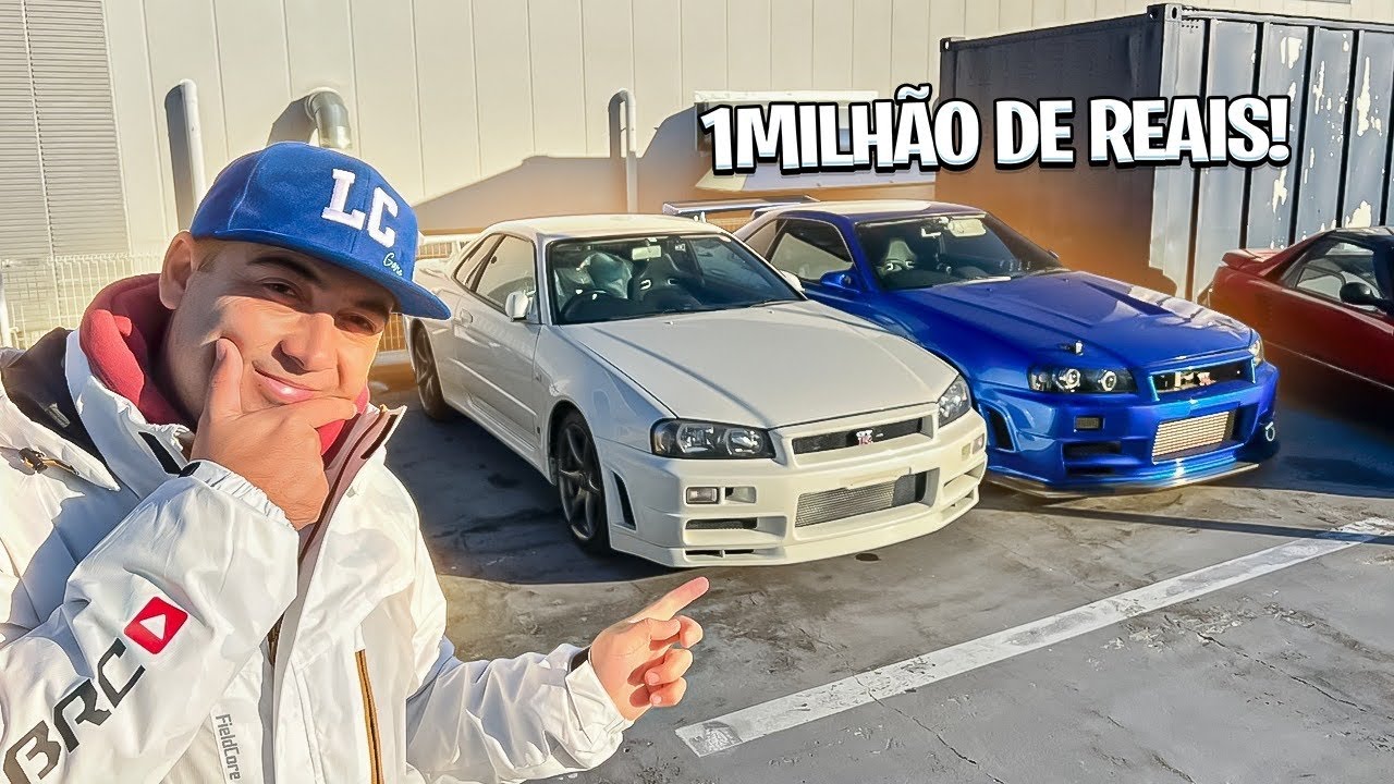VOU ENVIAR ESSES GTR`S R34 PARA O BRASIL?