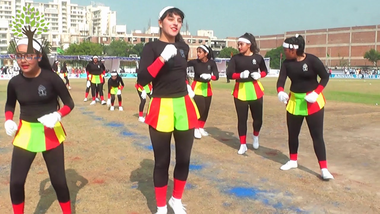 Swarnprastha Public School | Annual Sports Meet 2019 | Aerobics Performance