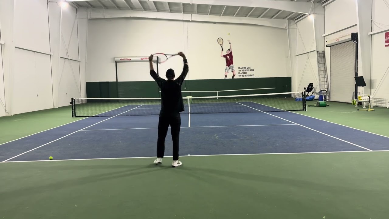 My 10 Minute Warmup Before Playing a Mystery Tennis Opponent 🎾💯💪 #tennis #warmup #training #viral 