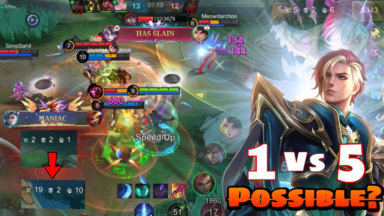 Aamon Maniac Gameplay – 20+ Kills Match | Insane Burst Damage!