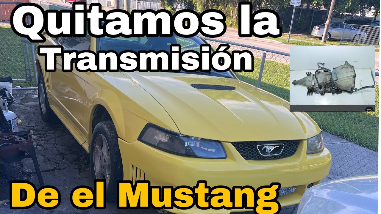 Como quitar la transmisión Ford Mustang new edge !!! Enier Jarquín
