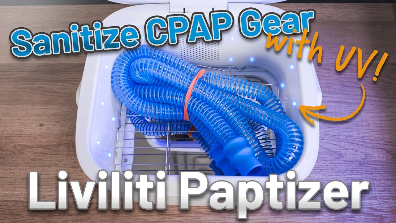Аппарат для дезинфекции CPAP Liviliti Paptizer и здоровый шланг