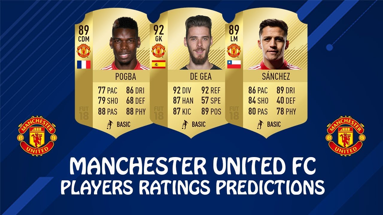 FIFA 19 | MANCHESTER UNITED FC PLAYERS RATINGS PREDICTIONS | w/ De Gea, Pogba & Alexis Sanchez