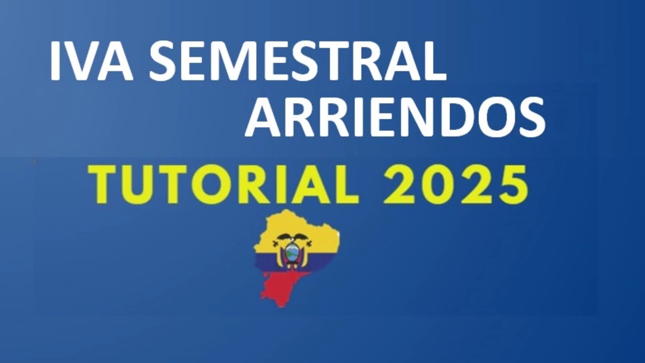 IVA SEMESTRAL (Arrendamiento) ejercicio practico