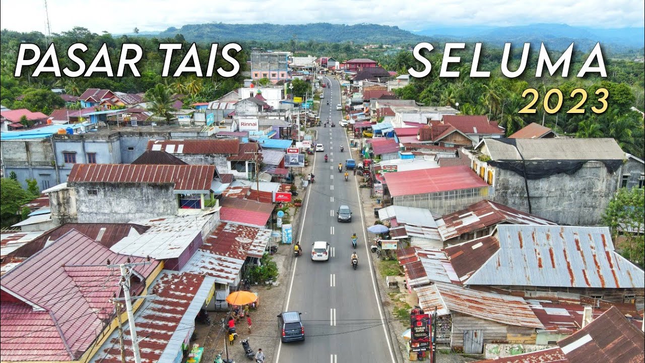 Drone view Kota Tais, Seluma 2023