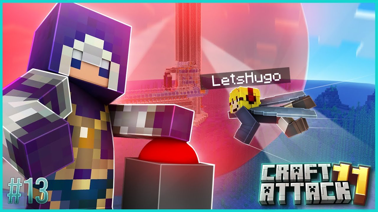 Ich habe ein ABWEHRSYSTEM & ALARMANLAGE für meine RAIDFARM gebaut! 🕵️‍♂️🚨 | CRAFT ATTACK 11 Ep. 13