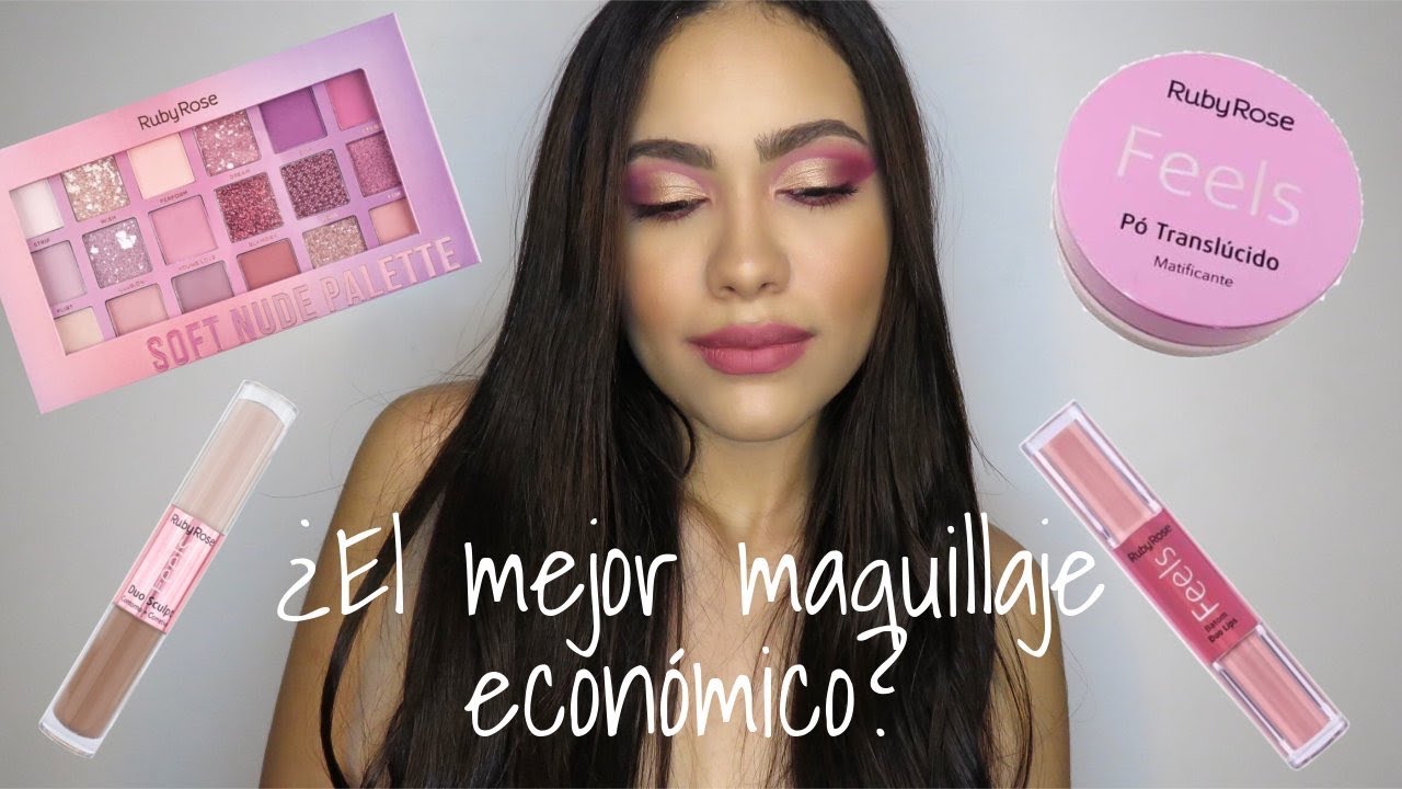 MAQUILLAJE RUBY ROSE LINEA FEELS / PRIMERAS IMPRESIONES Y RESEÑA!!  #rubyrose #español