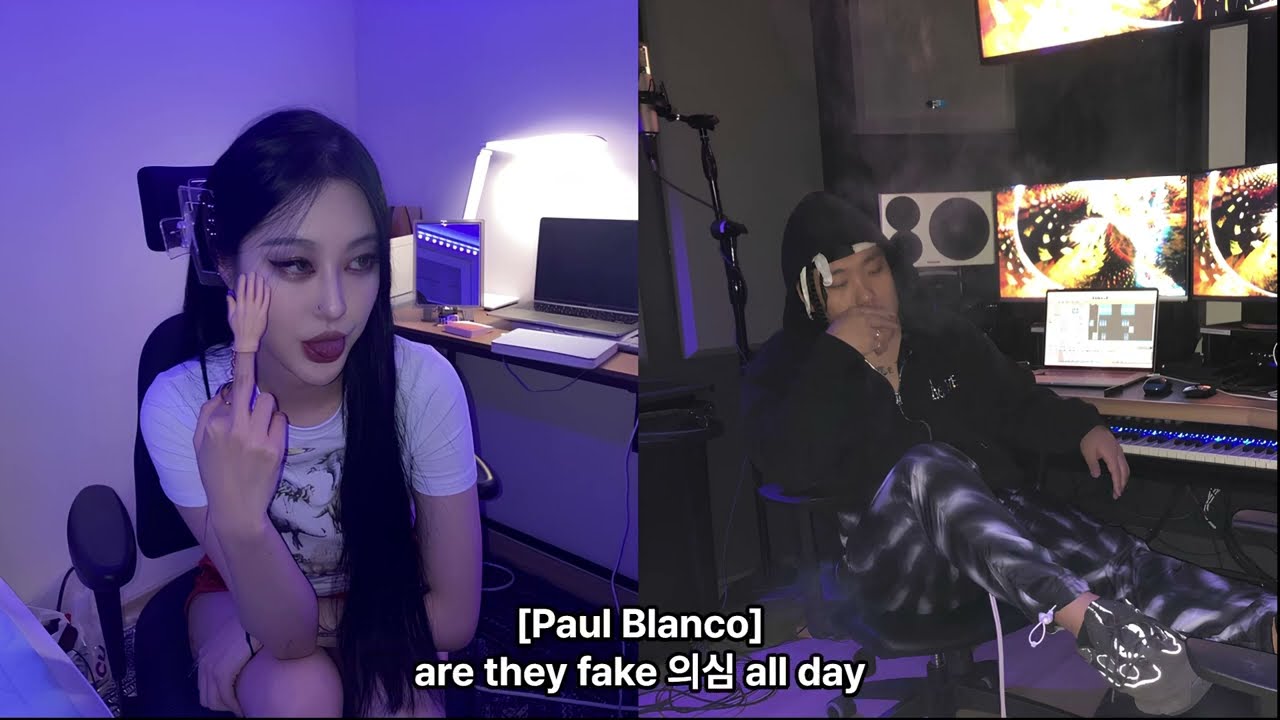 [신청곡] 카모 (CAMO) X 폴 블랑코 (Paul Blanco) - No Cap (AI Cover) (Lyrics)