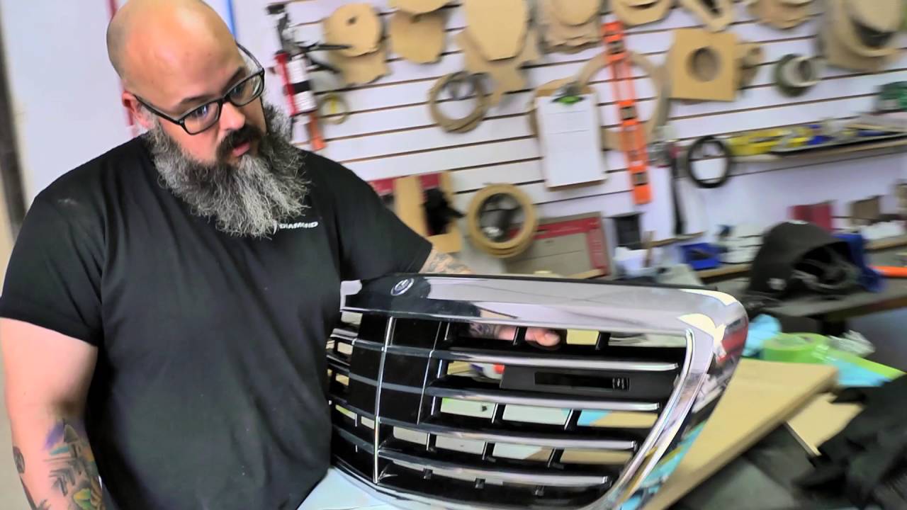 Custom K40 Radar in a 2016 Mercedes S550