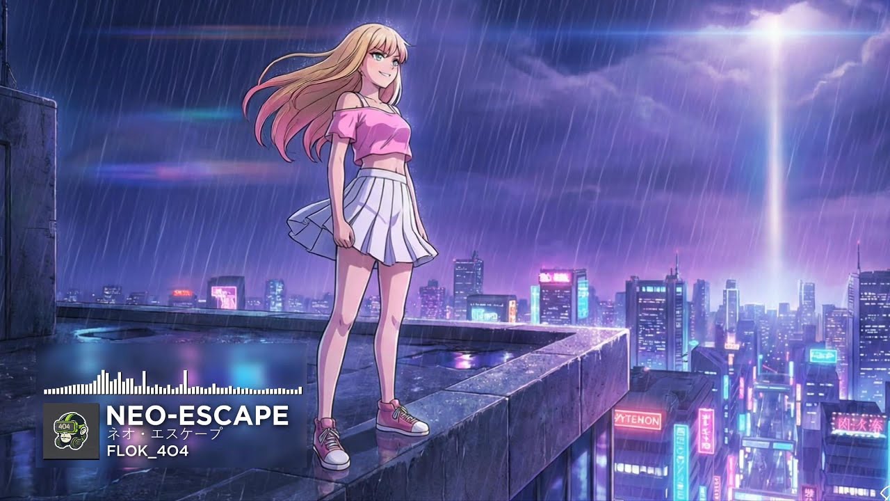 FLOK_4O4 | NEO-ESCAPE (ネオ・エスケープ) - 覺醒的賽博龐克日式搖滾 (Full Ver.)